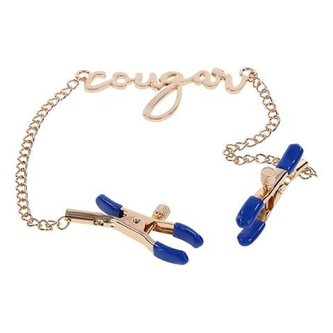 Sex & Mischief Cougar Nipple Clamps By Sportsheets - Nipple and Clit Clamps