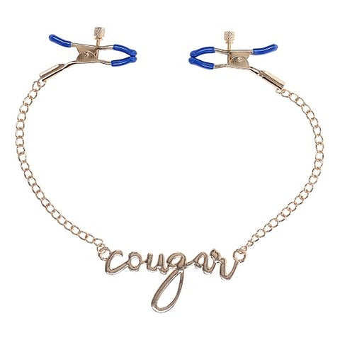 Sex & Mischief Cougar Nipple Clamps By Sportsheets - Nipple and Clit Clamps