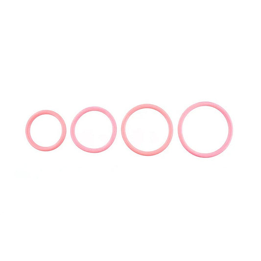 Stretchy Rubber O Ring 4 Pack By Sportsheets - Cock Rings