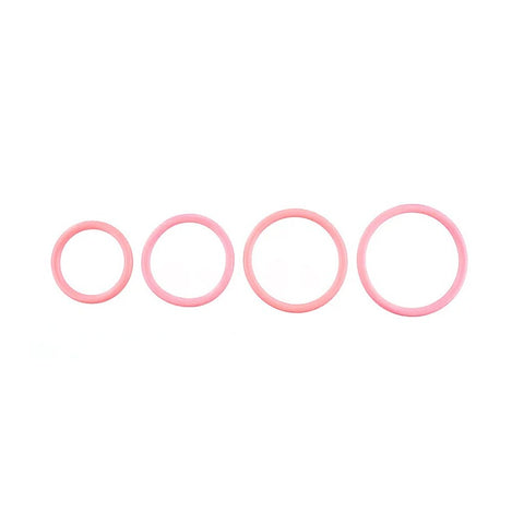 Stretchy Rubber O Ring 4 Pack By Sportsheets - Cock Rings