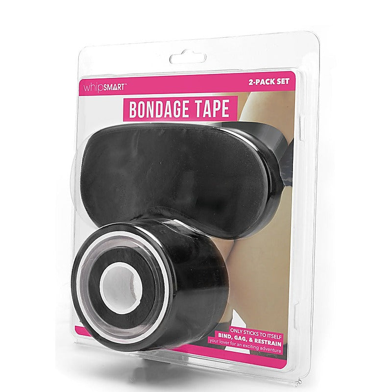 Whipsmart 30 Metre Bondage Tape With Bonus Eyemask - Cuffs And Restraints