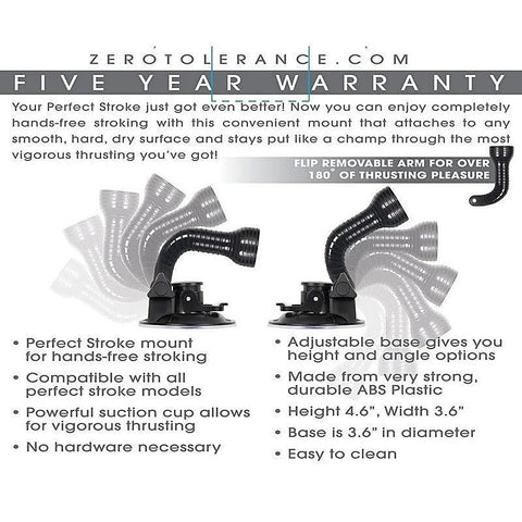 Zero Tolerance Perfect Stroke Mount Suction Cup Holder