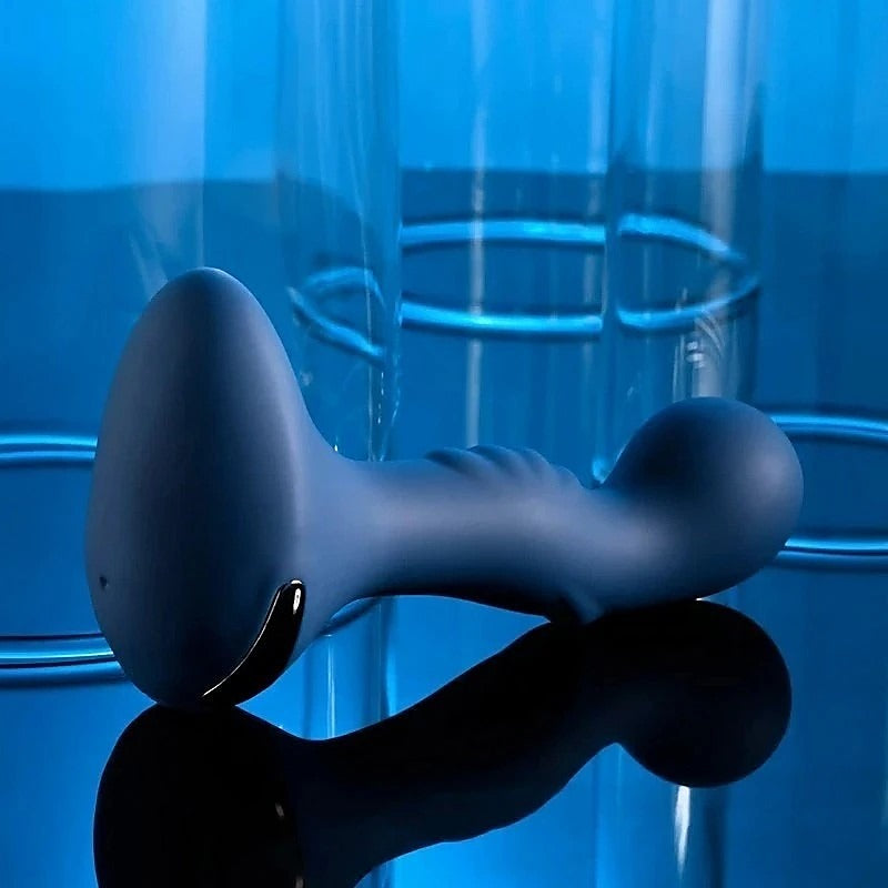 Zero Tolerance BLUE OASIS Vibrating Anal Plug Blue - Butt Plugs
