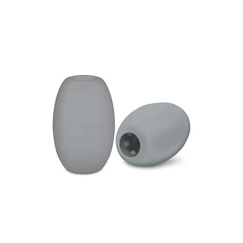 Zolo Grey Mini Bubble Squeezable & Textured Stroker Grey
