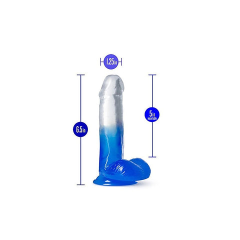 B Yours Morning Dew 6 Inch Realistic Dildo Stella Blue - Realistic Dildos