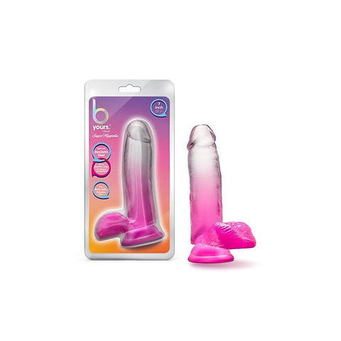 B Yours Sugar Magnolia 7 Inch Realistic Dildo With Suction Cup - Realistic Dildos