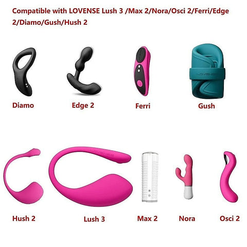 Lovense Charging Cable For Lush, Lush 2, Hush, Edge, Osci