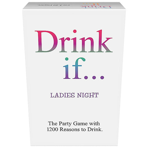 Drink If Ladies Night Adult Game By Kheper Games - Sex Games, Coupons and Tricks