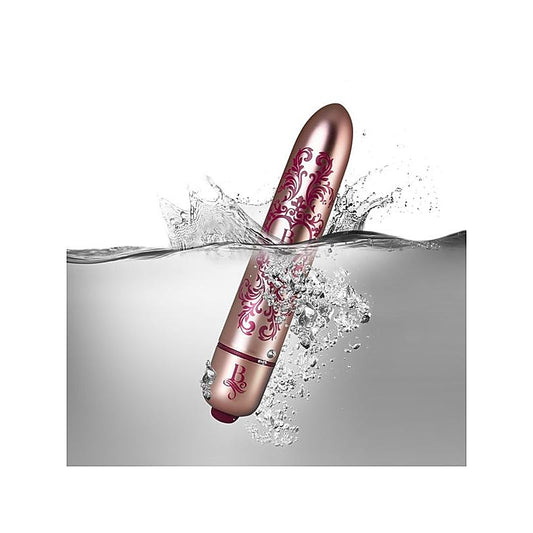 Rocks Off Boudoir Multi Function Bullet Vibrator RO90 Promenade Rose Gold - Bullet Vibrators