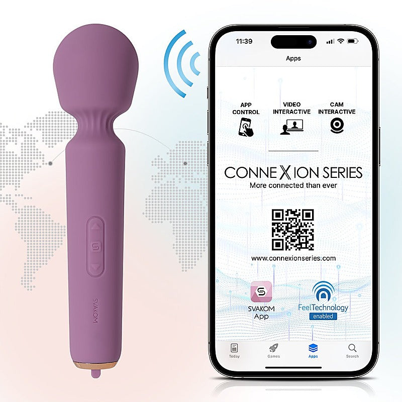 Emma Neo Mini Vibrating Body Wand Massager By Svakom - Body Wands