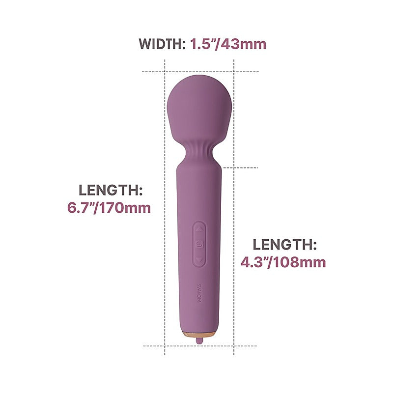 Emma Neo Mini Vibrating Body Wand Massager By Svakom - Body Wands