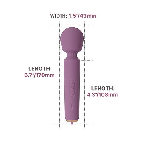 Emma Neo Mini Vibrating Body Wand Massager By Svakom - Body Wands