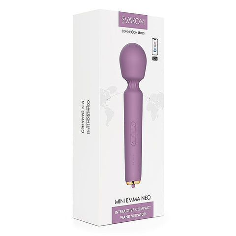 Emma Neo Mini Vibrating Body Wand Massager By Svakom - Body Wands