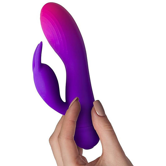 Rocks Off 20 Functions Glo Girl Rabbit Vibrator - Rabbit Vibrators