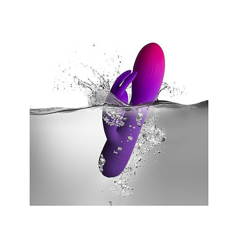 Rocks Off 20 Functions Glo Girl Rabbit Vibrator - Rabbit Vibrators