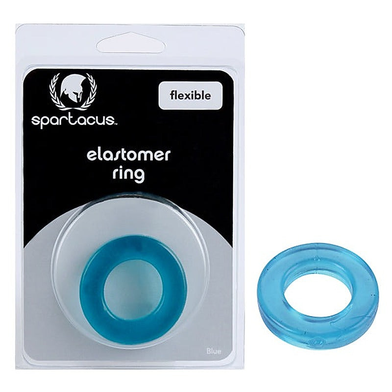 Metro Elastomer Stretchy Cock Ring By Spartacus - Stretchy Cock Rings