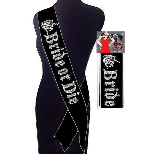 Luxurious Bride Or Die Sash - Elevate Your Wedding Festivities - Bachelorette and Bucks