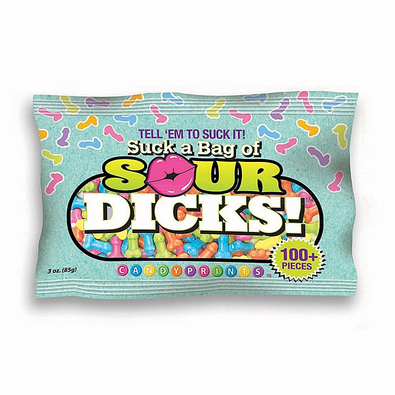 Suck A Bag Of Sour Dicks Novelty Pecker Lollies - Bachelorette and Bucks