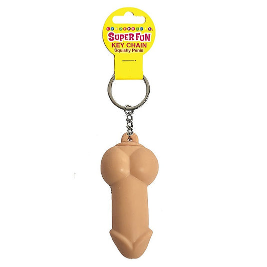 Little Genie Super Fun Squishy Penis Novelty Key Chain