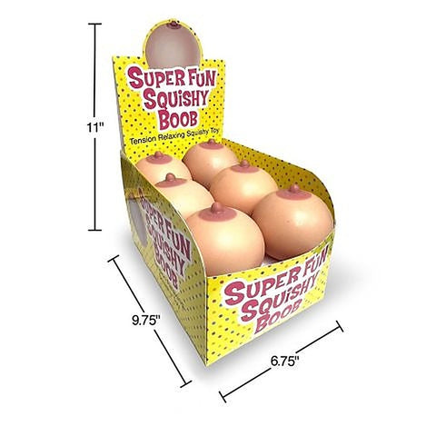 Super Fun Squishy Boobie Stress Balls By Little Genie - Party Gifts and Novelties