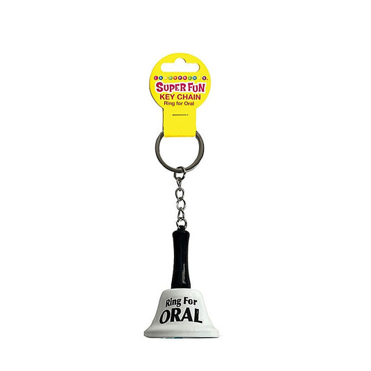 Little Genie Super Fun Ring For Oral Novelty Bell Key Chain