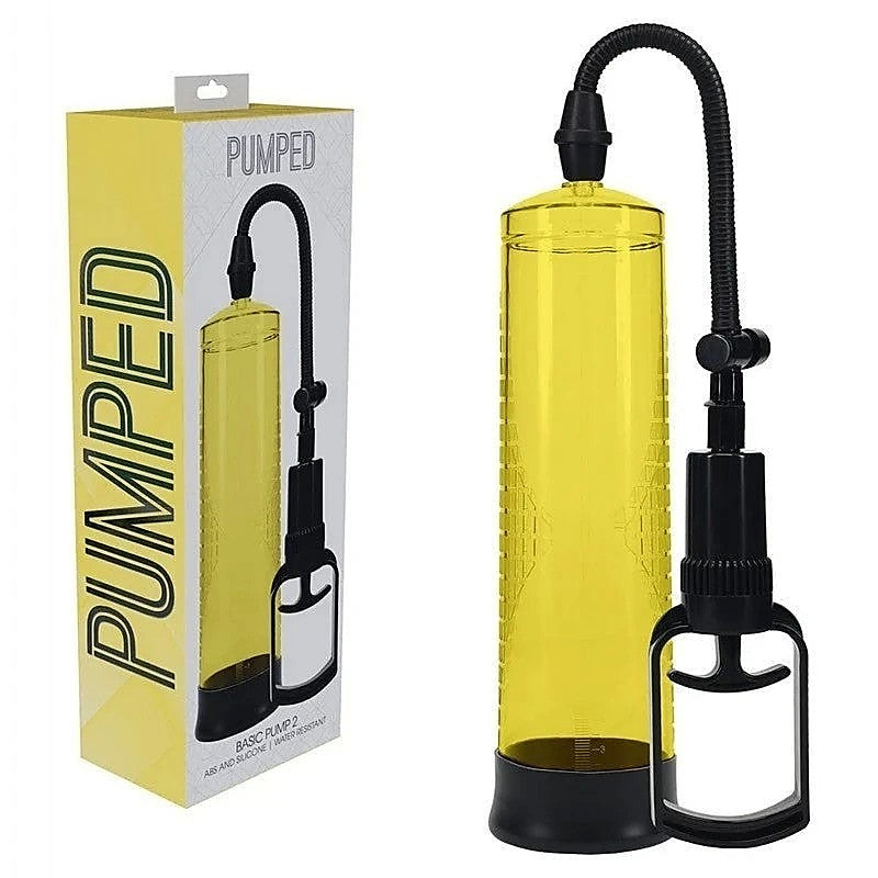 Pumped Basic Mens Penis Pump 2 By Shots Toys - Penis Pumps And Stretchers