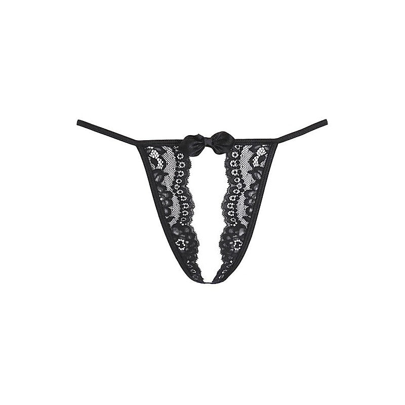 Lace Open Front G-String Panty By Axami Lingerie - G-Strings, Panties and Shorts