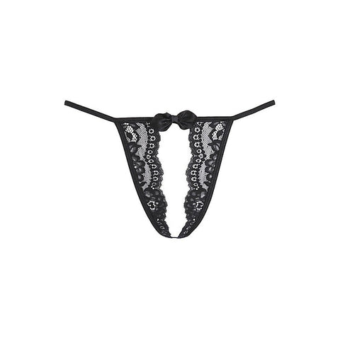 Lace Open Front G-String Panty By Axami Lingerie - G-Strings, Panties and Shorts