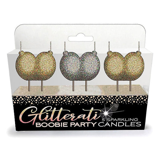 Glitterati - Boobie Candle Set - Bachelorette and Bucks