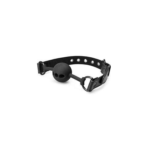 Breathable Silicone Ball Gag By Easytoys - Bondage Gags and Bits