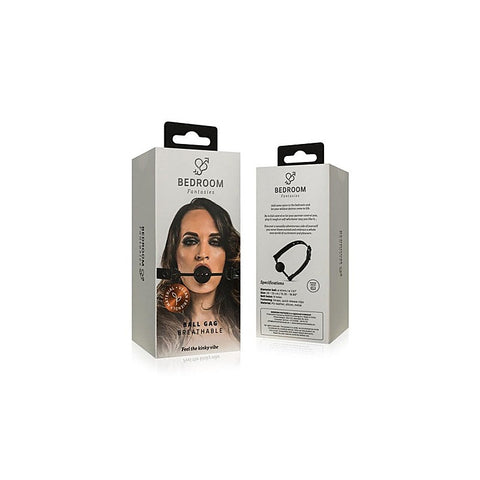 Breathable Silicone Ball Gag By Easytoys - Bondage Gags and Bits
