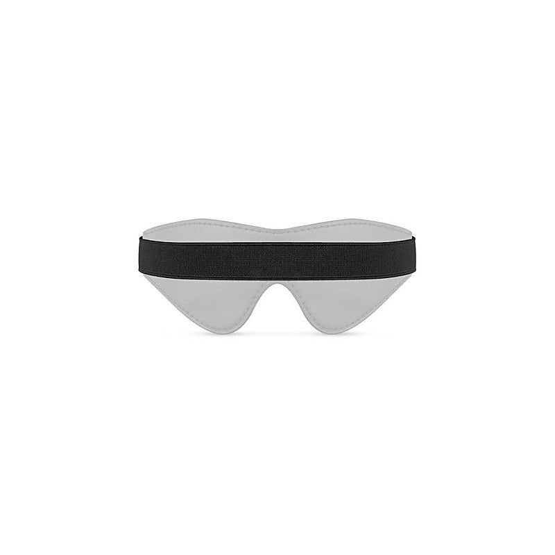 Premium Faux Leather Blindfold By Easytoys - Masks And Blindfolds
