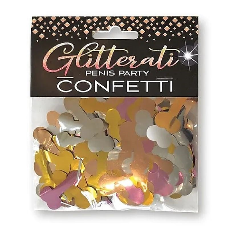 Glitterati Confetti Party Table Decoration by Little Genie - Bachelorette and Bucks