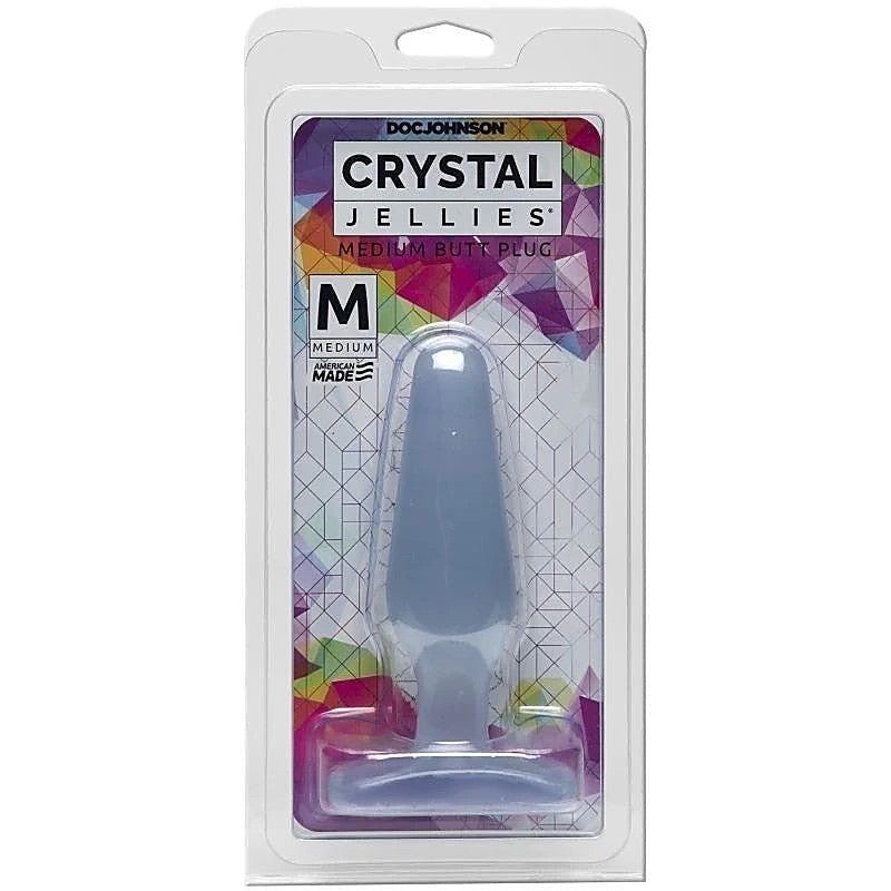 Crystal Jellies 5 Inch Medium Butt Plug By Doc Johnson - Butt Plugs
