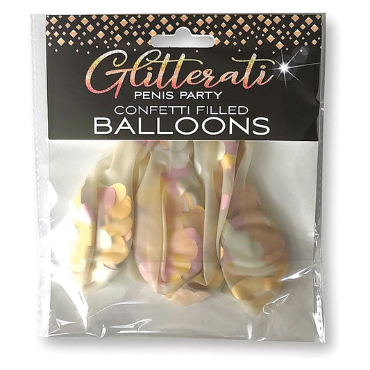 Glitterati Confetti Balloons - Bring the Sparkle to Your Celebration - Bachelorette and Bucks