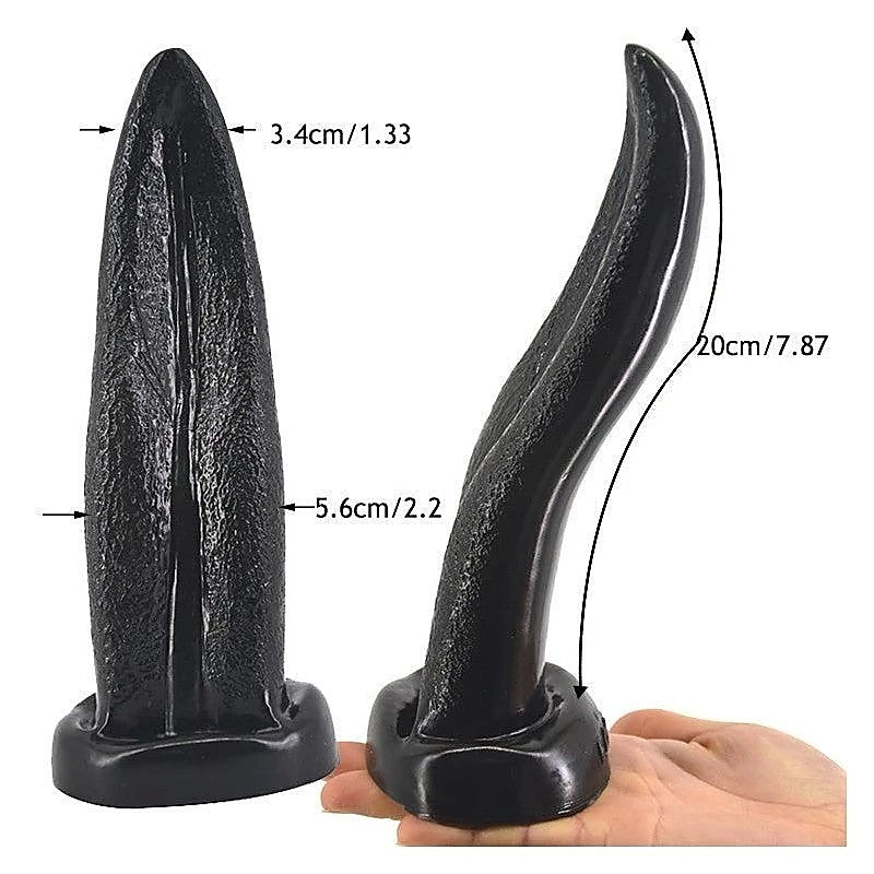 Professional Tongue Shape Anal Plug By Faak - Butt Plugs