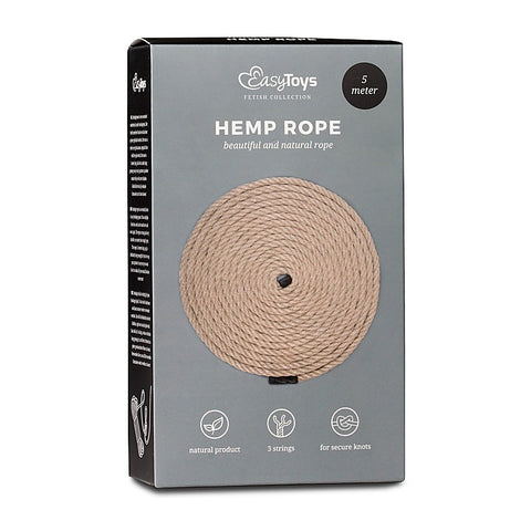 Fetish Collection Bondage Hemp Rope - Cuffs And Restraints