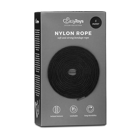 Fetish Collection Soft Touch Bondage Rope 5m - Cuffs And Restraints