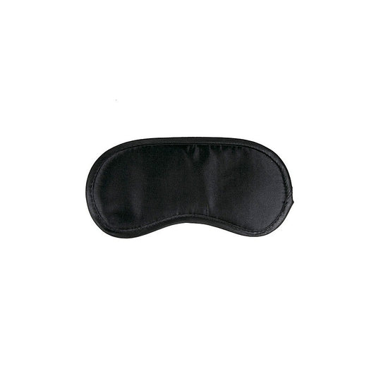 Black Satin Eye Mask by Easytoys - Masks And Blindfolds