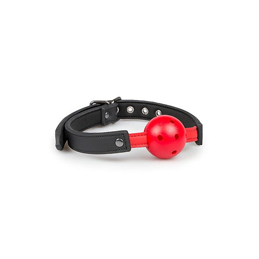 Bdsm Play Ball Gag With Pvc Ball By Easytoys - Bondage Gags and Bits
