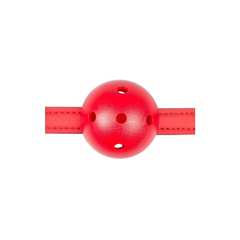 Bdsm Play Ball Gag With Pvc Ball By Easytoys - Bondage Gags and Bits
