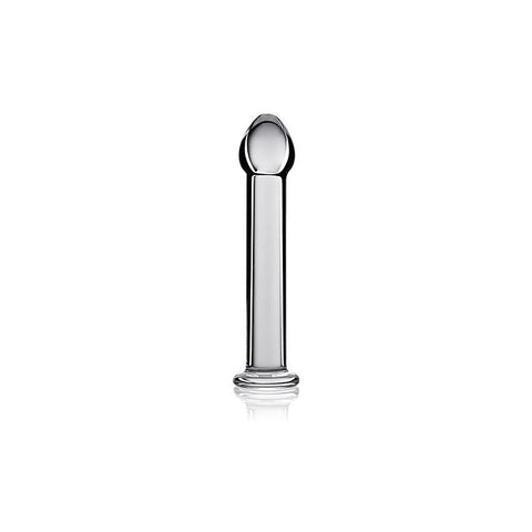Glass Romance 1 Glass Dildo 7 Inch Clear - Glass Sex Toys