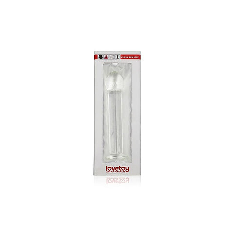 Glass Romance 1 Glass Dildo 7 Inch Clear - Glass Sex Toys