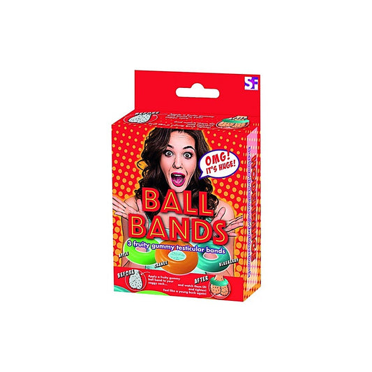 Ball Bands Edible Gummy Cock Ring By Hott Products - Party Gifts and Novelties