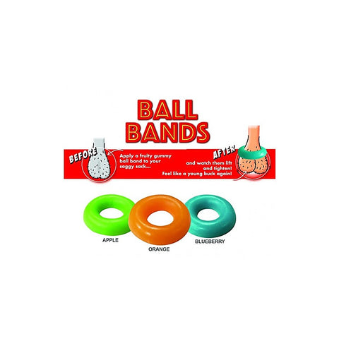 Ball Bands Edible Gummy Cock Ring By Hott Products - Party Gifts and Novelties