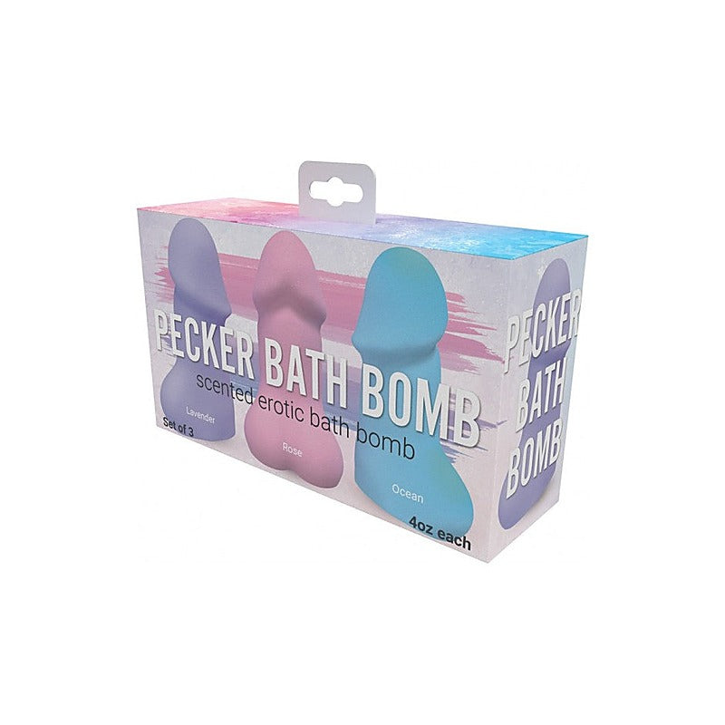Erotic Scented Pecker Bath Bombs By Hott Products - Party Gifts and Novelties