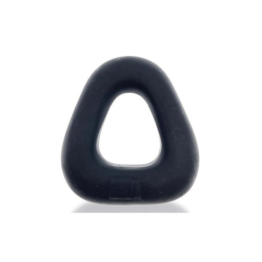 Hunkyjunk Zoid Trapaziod Lifter Stretchy Cock Ring Tar Ice