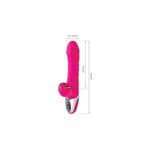 JOS To Frolly Thrusting and Sucking Rabbit Vibrator