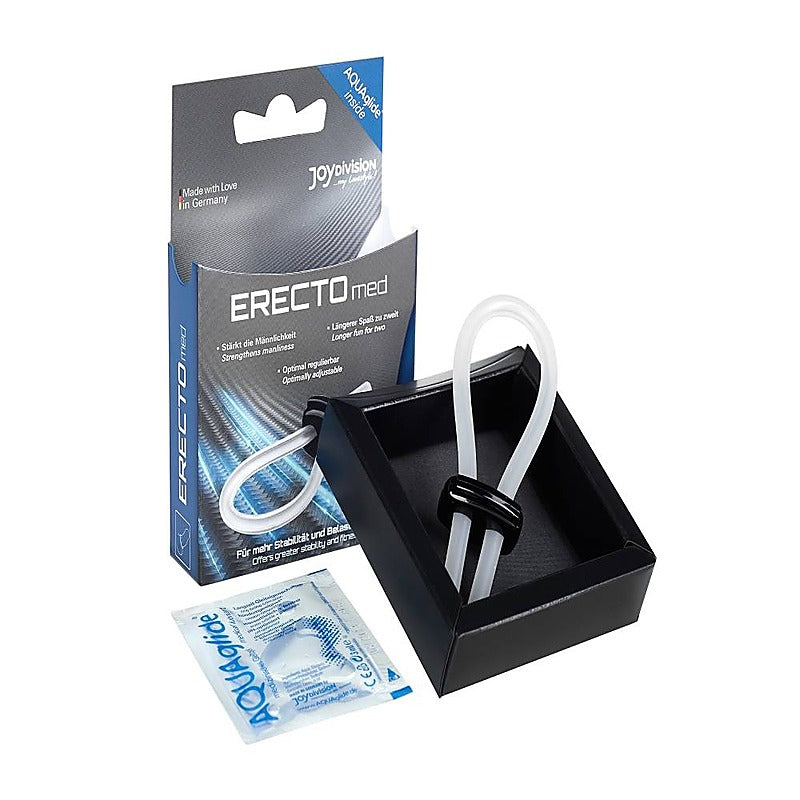 Erectomed Adjustable Silicone Cock Ring By Joydivision - Cock Rings