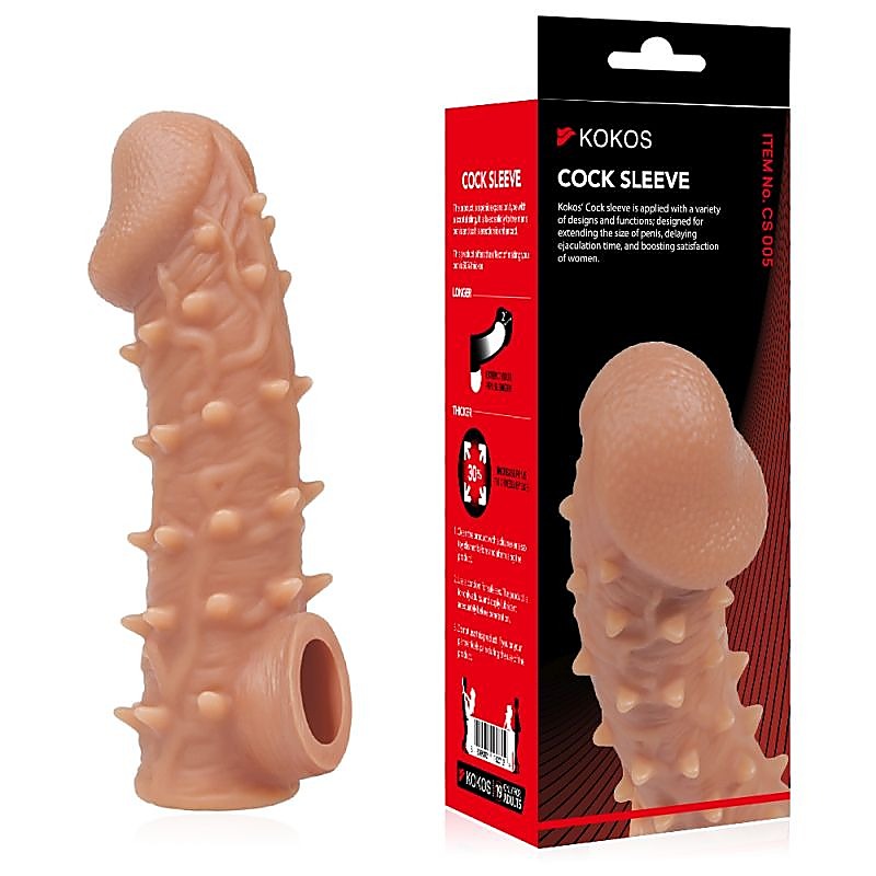 Body Safe Material Mens Cock Sleeve 5 By Kokos - Penis Sleeves and Extenders